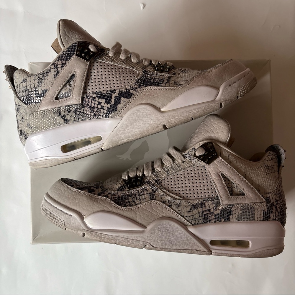 Nike Air Jordan 4 Retro Premium ‘Snakeskin’ 2016 Men’s 11.5 Sneakers 819139-030